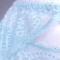 AquaLuxe: Male Garter Belt in Aquamarine Lace