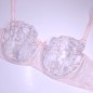Silken Elegance: Underwire AA Cup Bra for Men