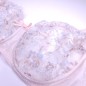 Silken Elegance: Underwire AA Cup Bra for Men