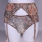 Wild Essence: Animal Theme Sissy Garter Belt