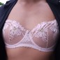 Pink Whisper: AA Cup Underwire Bra for Men Pink Whisper: AA Cup Underwire Bra for Men