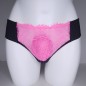 Rose Meringue: Pink Lace Crossdressing Panties for Men Rose Meringue: Pink Lace Crossdressing Panties for Men