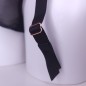 Rose Meringue: Pink Black Lace Garter Belt Rose Meringue: Pink Black Lace Garter Belt