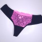 Rose Meringue: Pink Lace Crossdressing Panties for Men Rose Meringue: Pink Lace Crossdressing Panties for Men