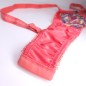 Marigold Kiss: Fitting AA Flat Chest Bra. Men's Sissy Lingerie in Orange. Marigold Kiss: Fitting AA Flat Chest Bra. Men's Sissy Lingerie in Orange.