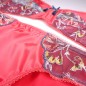 Marigold Kiss: Fitting AA Flat Chest Bra. Men's Sissy Lingerie in Orange. Marigold Kiss: Fitting AA Flat Chest Bra. Men's Sissy Lingerie in Orange.