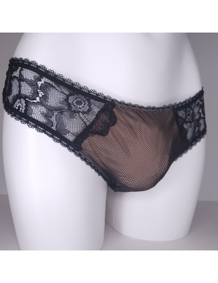Lace Eclipse: Lace Crossdressing Panties Sissy Lingerie