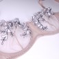 Nude Petal: Beige Femboy Bra AA Cup Underwire Nude Petal: Beige Femboy Bra AA Cup Underwire