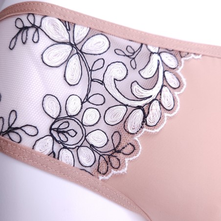 Nude Petal: Fishnet Sissy Panties