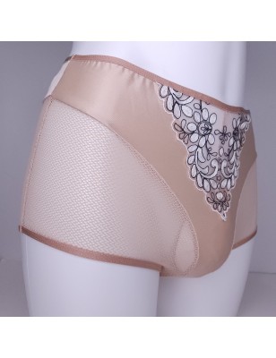Nude Petal: High Waist Sissy Panties for Men