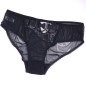 Midnight Ties: Black Polka Dot Crossdressing Panties