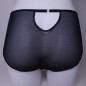 Midnight Ties: Sheer Polka Dot Bow Tie Maxi Brief