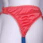 Marigold Kiss: Satin Lace Sissy Garter Belt for Men Marigold Kiss: Satin Lace Sissy Garter Belt for Men