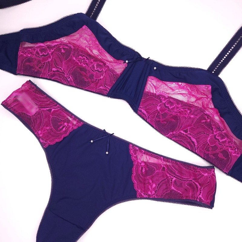 Twilight Harmony Dark Purple Panties for PlusSize Men