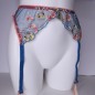 Marigold Kiss: Satin Lace Sissy Garter Belt for Men Marigold Kiss: Satin Lace Sissy Garter Belt for Men