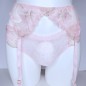 Pink Whisper: Pink Sheer Mesh Garter Belt Pink Whisper: Pink Sheer Mesh Garter Belt