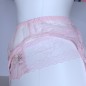 Pink Whisper: Pink Sheer Mesh Garter Belt Pink Whisper: Pink Sheer Mesh Garter Belt