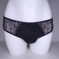 Noir Mirage: Sissy Panties for Men in Glossy Lace