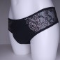 Noir Mirage: Sissy Panties for Men in Glossy Lace