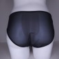 Noir Mirage: Sissy Panties for Men in Glossy Lace