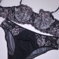 Noir Mirage: Sissy Panties for Men in Glossy Lace