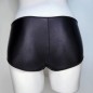 Noir Mirage: Smooth Glossy Maxi Brief for Crossdressing Men