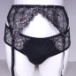 Noir Mirage: Black Sissy Lingerie Garter Belt Noir Mirage: Black Sissy Lingerie Garter Belt