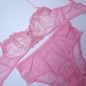 Cherry Darling: Light Pink Sissy AA Cup Male Bra Cherry Darling: Light Pink Sissy AA Cup Male Bra