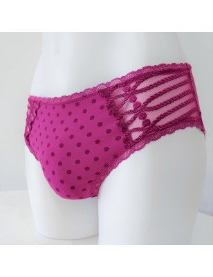 Lustrous Dots: Handcrafted Men's Panties in Regular & Plus Sizes