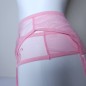 Cherry Darling: Sissy Pink Mesh Garter Belt Lingerie Cherry Darling: Sissy Pink Mesh Garter Belt Lingerie