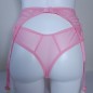 Cherry Darling: Sissy Pink Mesh Garter Belt Lingerie Cherry Darling: Sissy Pink Mesh Garter Belt Lingerie