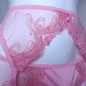 Cherry Darling: Sissy Pink Mesh Garter Belt Lingerie