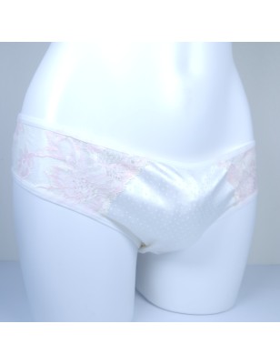 Satin Blush: Satin Lace Sissy Thongs and Panties for Men