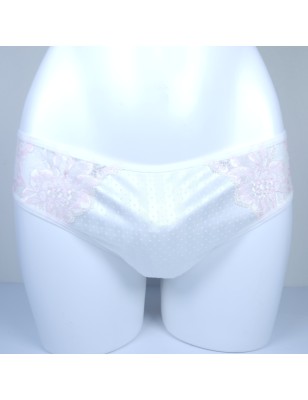 Satin Blush: Satin Lace Sissy Thongs and Panties for Men