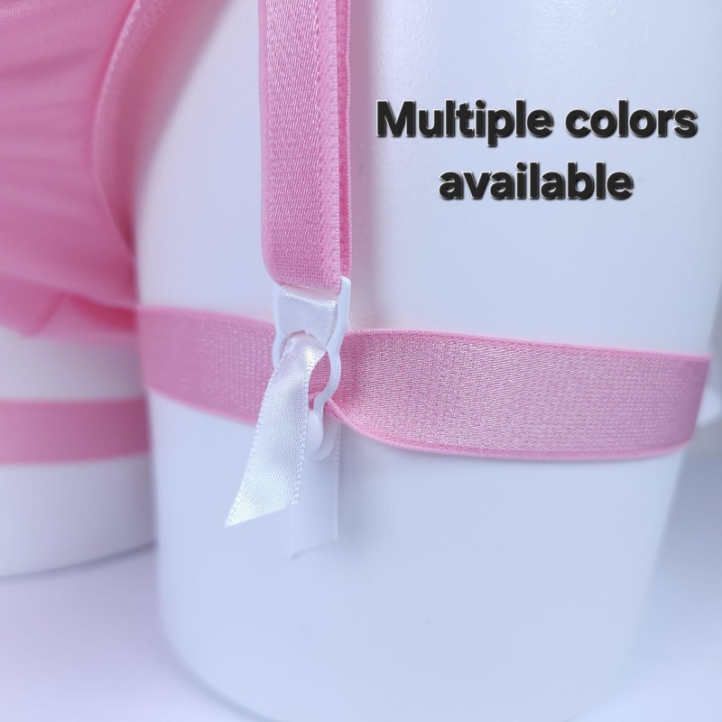 Thigh Straps for Garter Belt - Set of 2 Straps, Multiple Colors Thigh Straps for Garter Belt - Set of 2 Straps, Multiple Colors