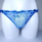 Ocean Silk: Blue mesh G-string for men Ocean Silk: Blue mesh G-string for men