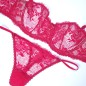 Crimson Elegance: Red Lace G-string for Men Crimson Elegance: Red Lace G-string for Men