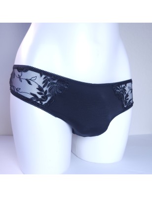 sissy panties black