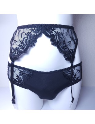 sissy garter belt lingerie