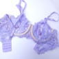 Lavender Tease: Lace AA Bra for Men - Flat Chest Fit Sissy Lingerie Lavender Tease: Lace AA Bra for Men - Flat Chest Fit Sissy Lingerie