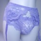Lavender Tease: Purple Lace Garter Belt Lavender Tease: Purple Lace Garter Belt