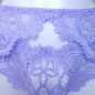 Lavender Tease: Purple Lace Garter Belt
