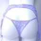 Lavender Tease: Purple Lace Garter Belt Lavender Tease: Purple Lace Garter Belt