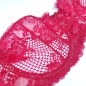Crimson Elegance: Red Balconette Bra for Men Crimson Elegance: Red Balconette Bra for Men