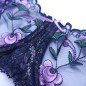 Moon Garden: Sheer Lace Underwire Bra for Men Moon Garden: Sheer Lace Underwire Bra for Men