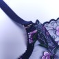Moon Garden: Sheer Lace Underwire Bra for Men Moon Garden: Sheer Lace Underwire Bra for Men
