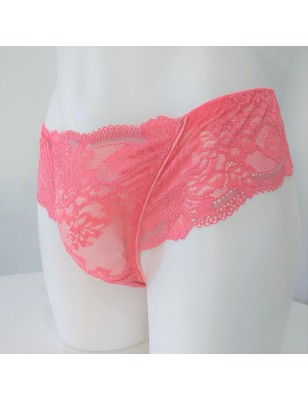 Peach Bliss: Lace Thongs for Men
