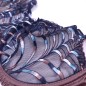 Terra Comfort: AA Cup Underwire Bra for Men in Brown Satin Terra Comfort: AA Cup Underwire Bra for Men in Brown Satin
