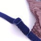 Terra Comfort: AA Cup Underwire Bra for Men in Brown Satin Terra Comfort: AA Cup Underwire Bra for Men in Brown Satin