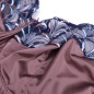 Terra Comfort: Brown Satin Flat Bra for Men in Extra Large Sizes Terra Comfort: Brown Satin Flat Bra for Men in Extra Large Sizes